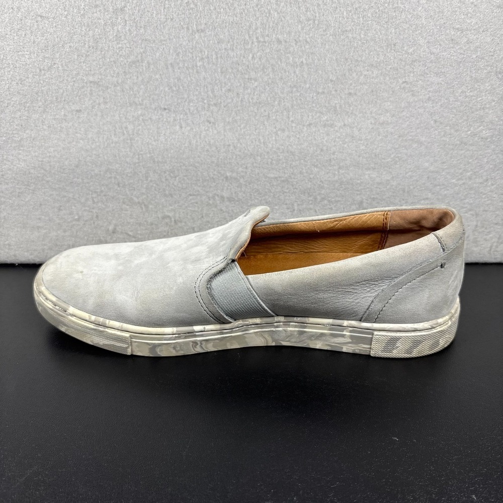 Frye Women's Shoes Size 6M Flats Sneakers Gray Ice Nubuck Marbled Slip On Casual - Picture 12 of 12